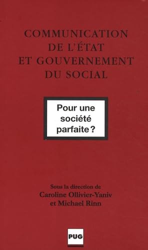 COMMUNICATION DE L'ETAT ET GOUVERNEMENT DU SOCIAL book