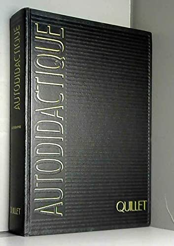 Nouvelle encyclopédie autodidactique Quillet book