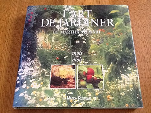 L'art de jardiner mois par mois (relie) Film, Art & Culture