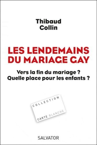 Les lendemains du mariage gay : Vers la fin du mariage ? Quelle place pour les enfants ? book