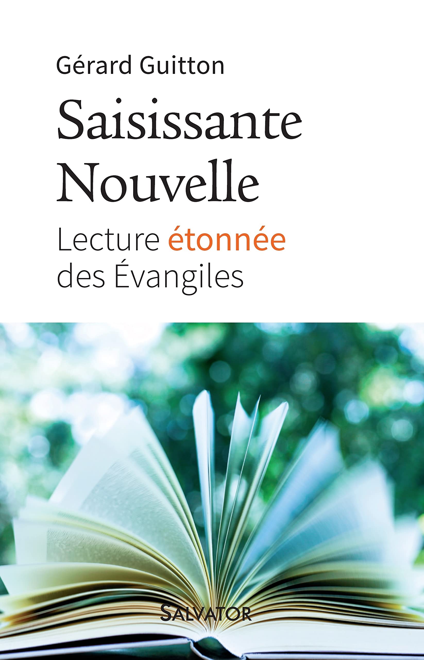 Saisissante nouvelle. Lecture étonnée des Evangiles book