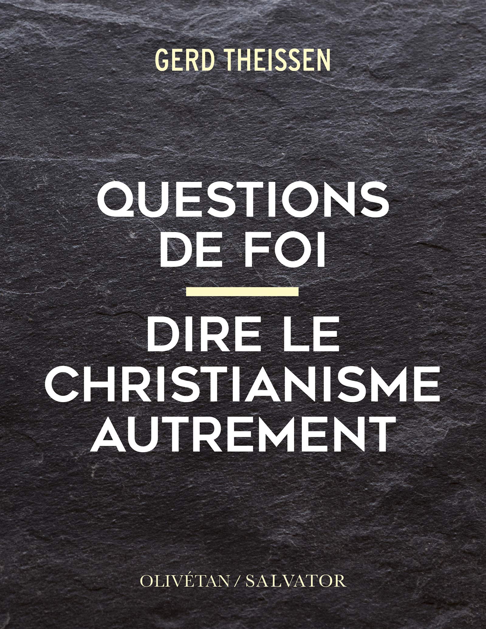 Questions de foi. Dire le christianisme autrement book