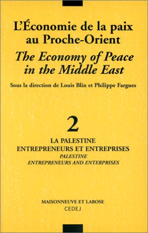 L'Economie de la paix au Proche-Orient, volume 2 book