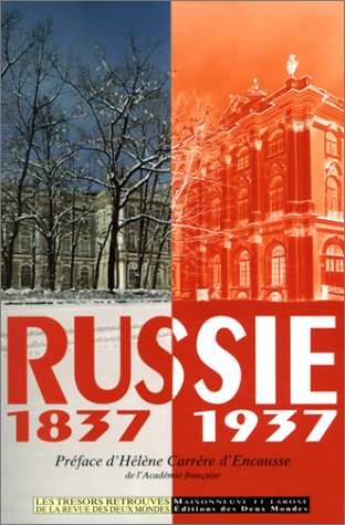 Product Image: Russie, 1837-1937