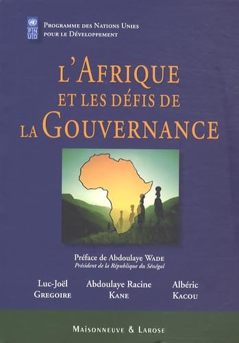 L'Afrique et les défis de la Gouvernance Books