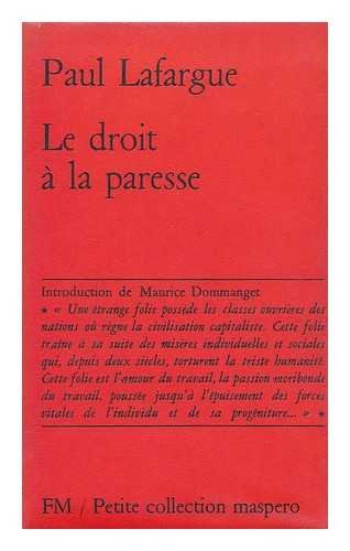 Le droit à la paresse Books