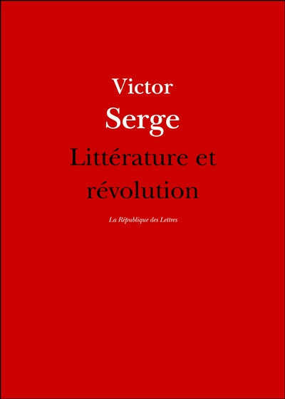 Product Image: Littérature et révolution