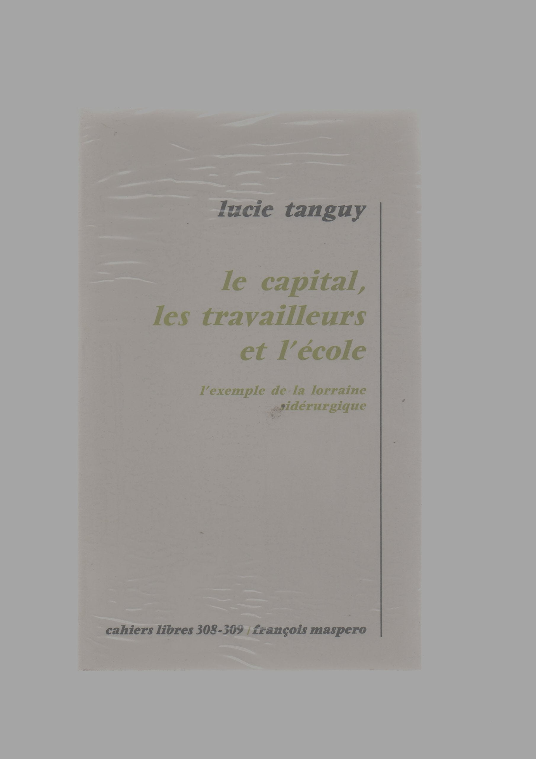 Le capital : les travailleurs et l'école, l'exemple de la Lorraine sidérurgique book