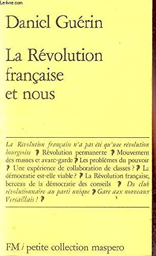La Révolution française et nous Books