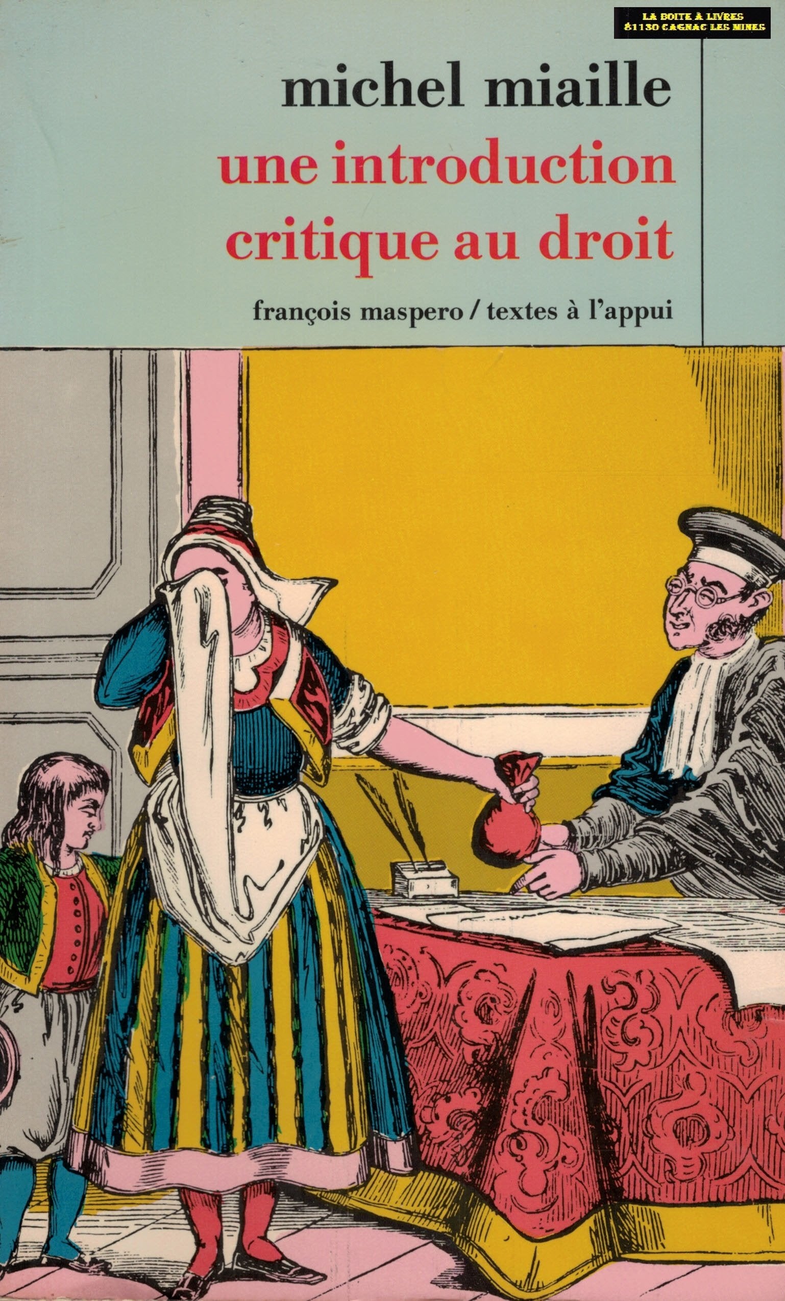 Une Introduction critique au droit Books
