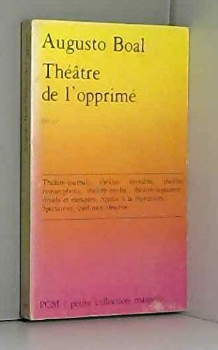Théâtre de l'opprimé (Petite collection Maspero) Books