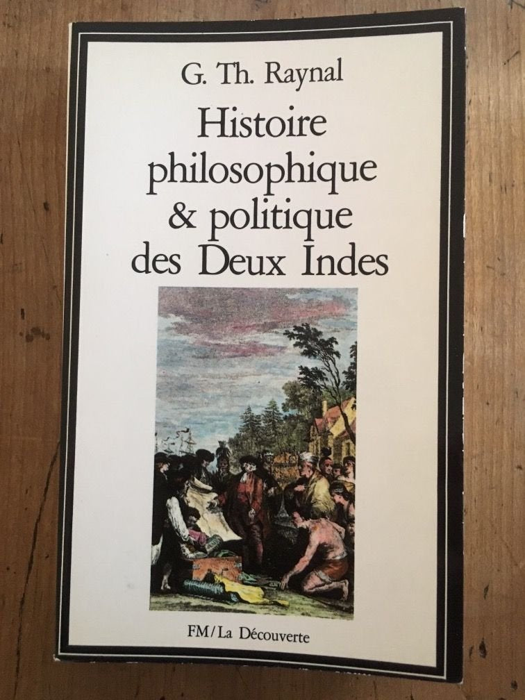 Histoire philosophique et politique des deux Indes Books