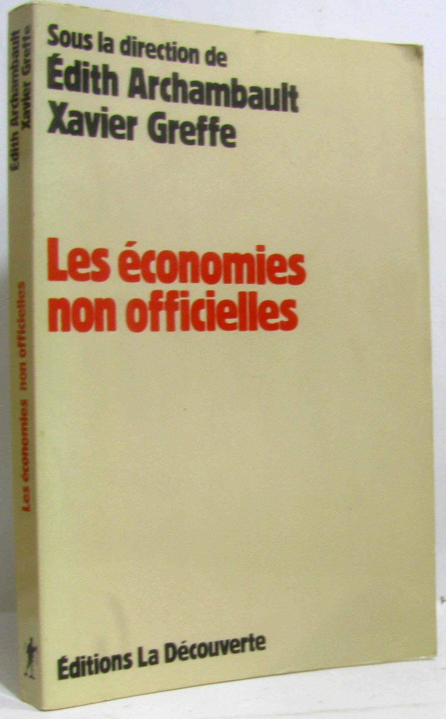 Les économies non officielles (Div Science Soc) Books