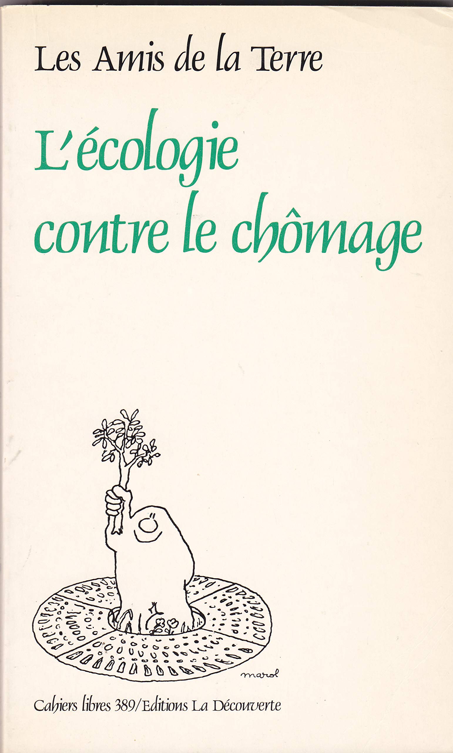 L'Ecologie contre le chômage book