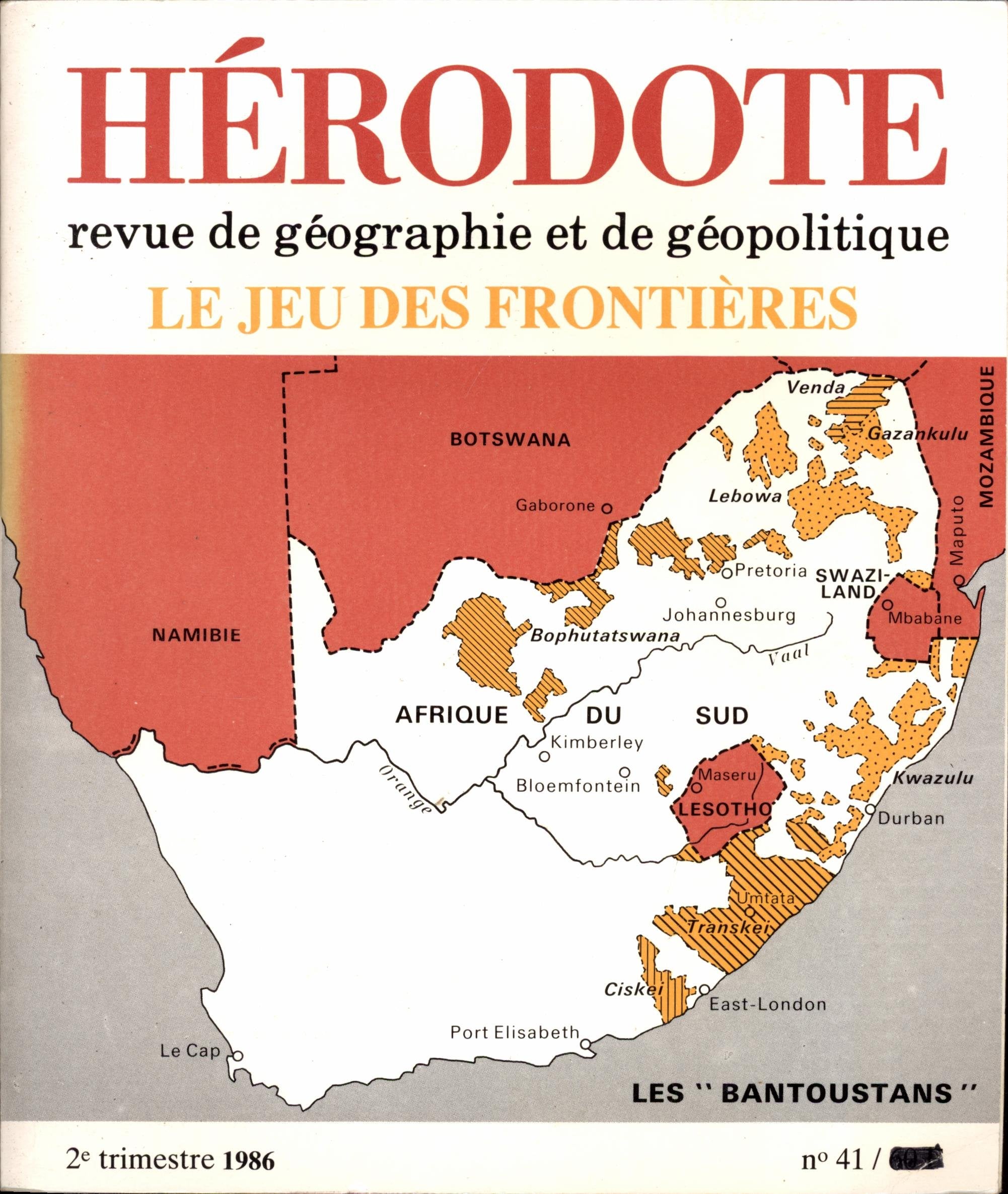 Herodote n41 (Revue Hérodote) Books
