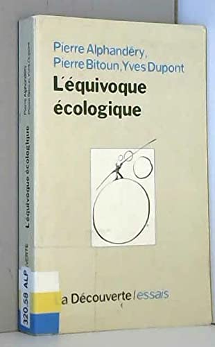 L'équivoque écologique Books