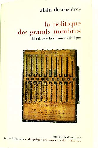 La politique des grands nombres: Histoire de la raison statistique Books