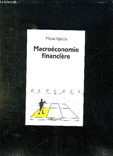 Macroéconomie financière book