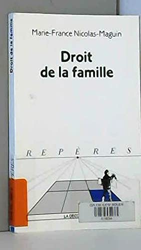 Droit de la famille book