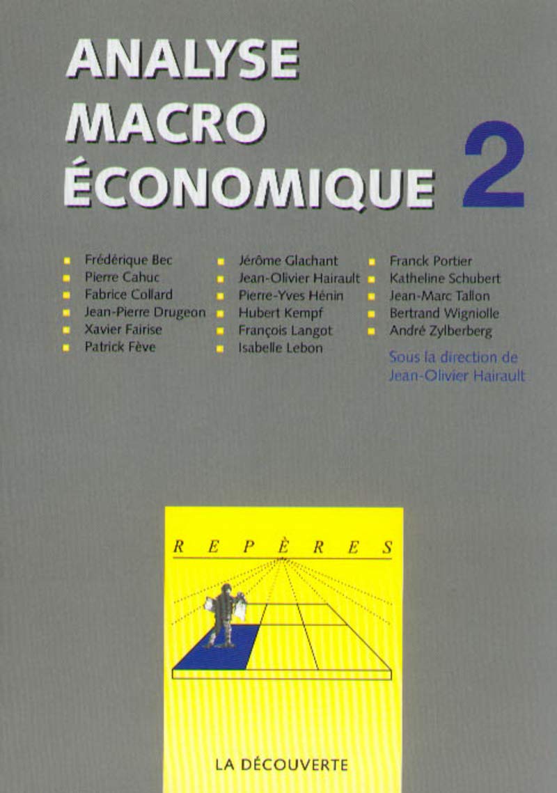 Analyse macroéconomique, tome 2 book