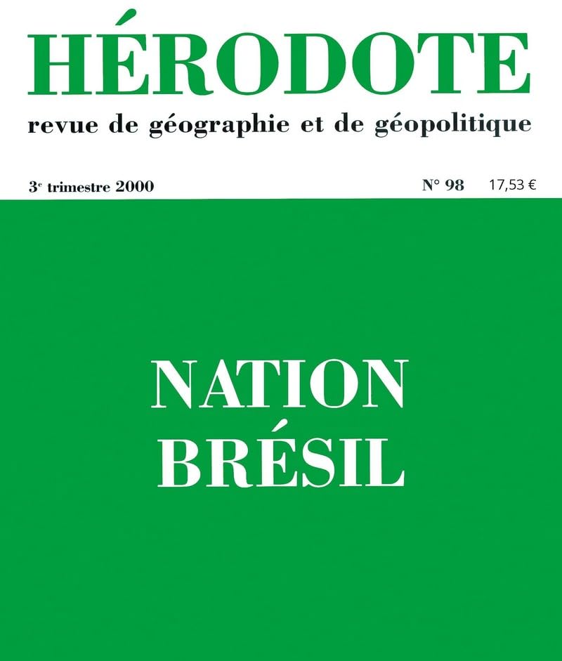 Hérodote, numéro 98, Nation Brésil book