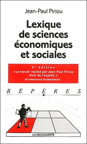 Lexique de sciences économiques et sociales Books