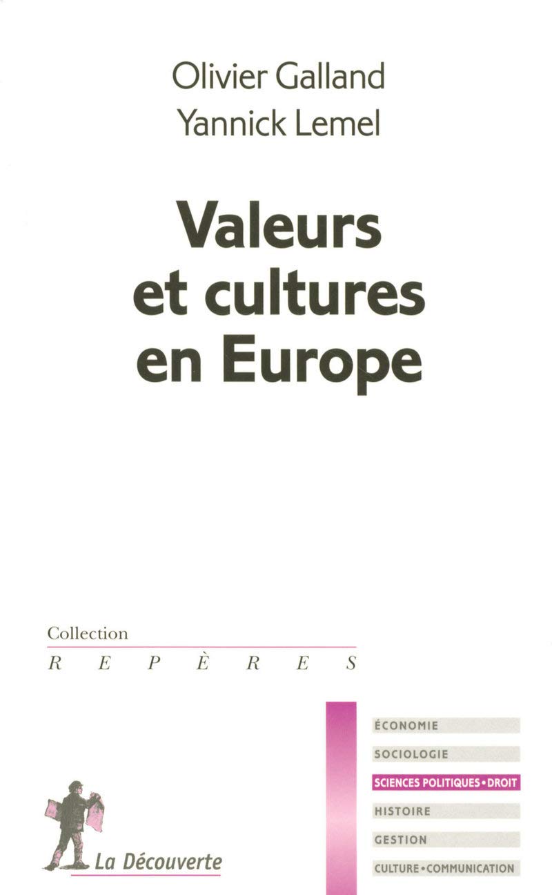 Valeurs et cultures en Europe book