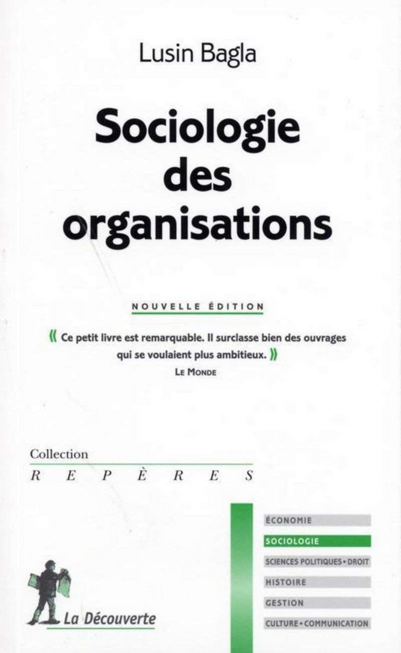Sociologie des organisations book