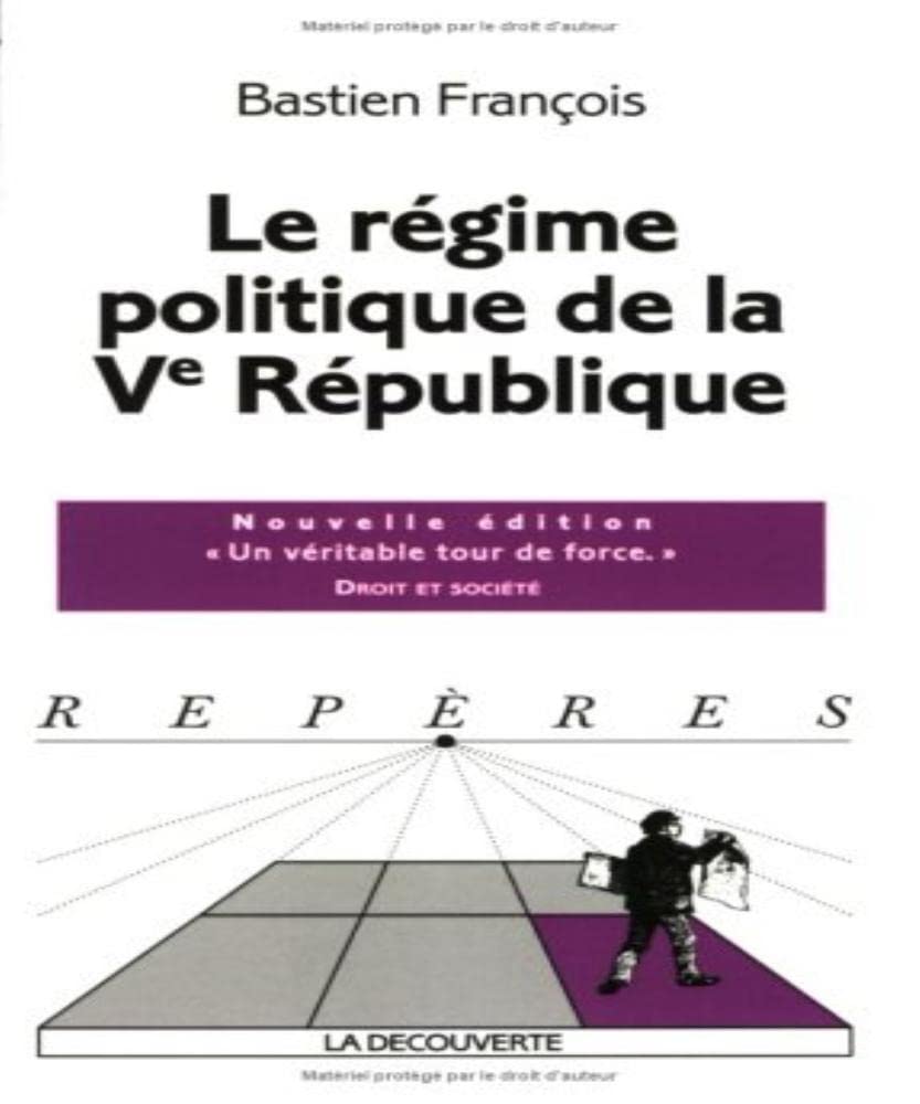 Le régime politique de la Ve République book
