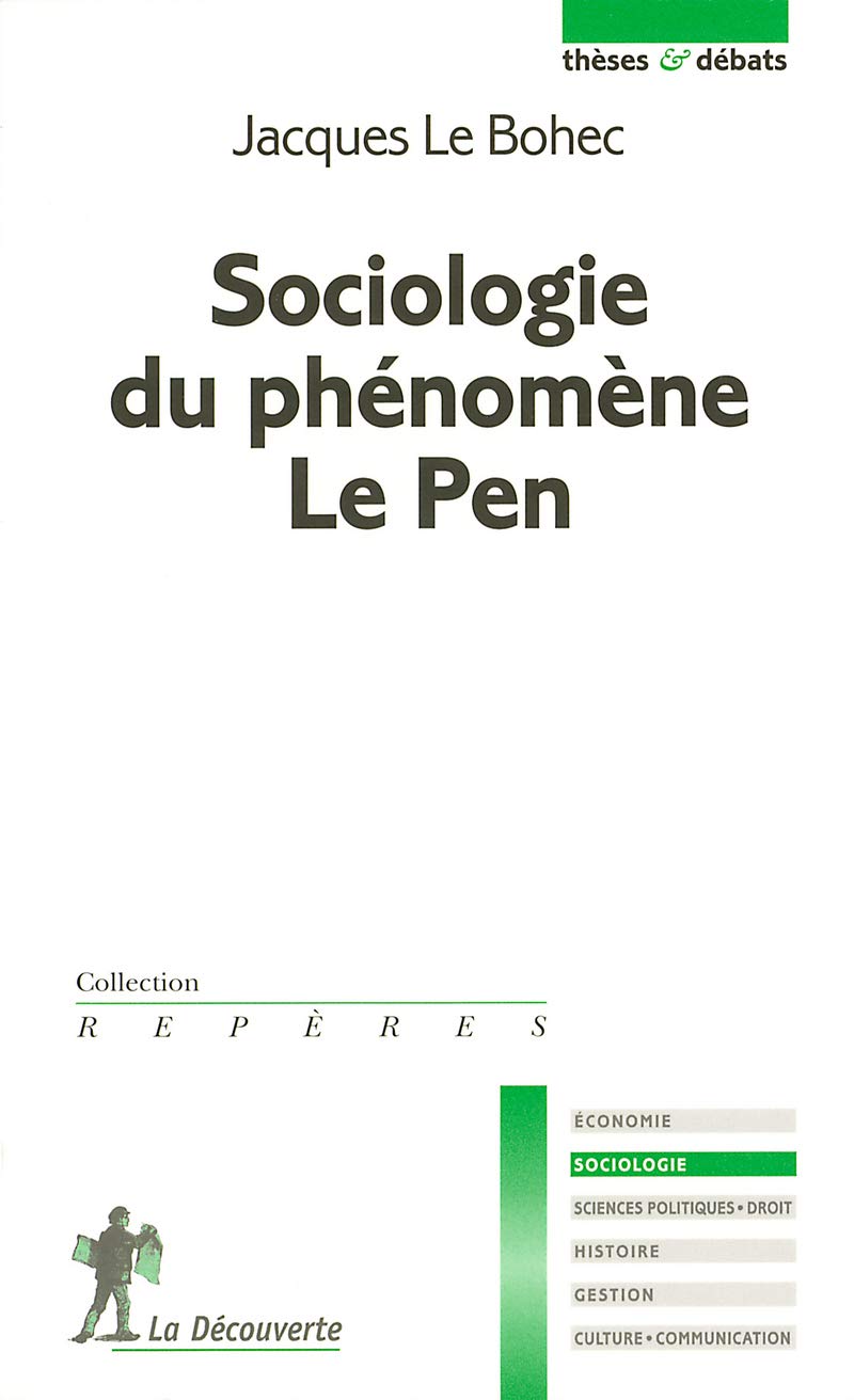 Sociologie du phénomène Le Pen book