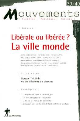 Mouvements, N° 39/40 Mai-août 20 : La vile néo-libérale book
