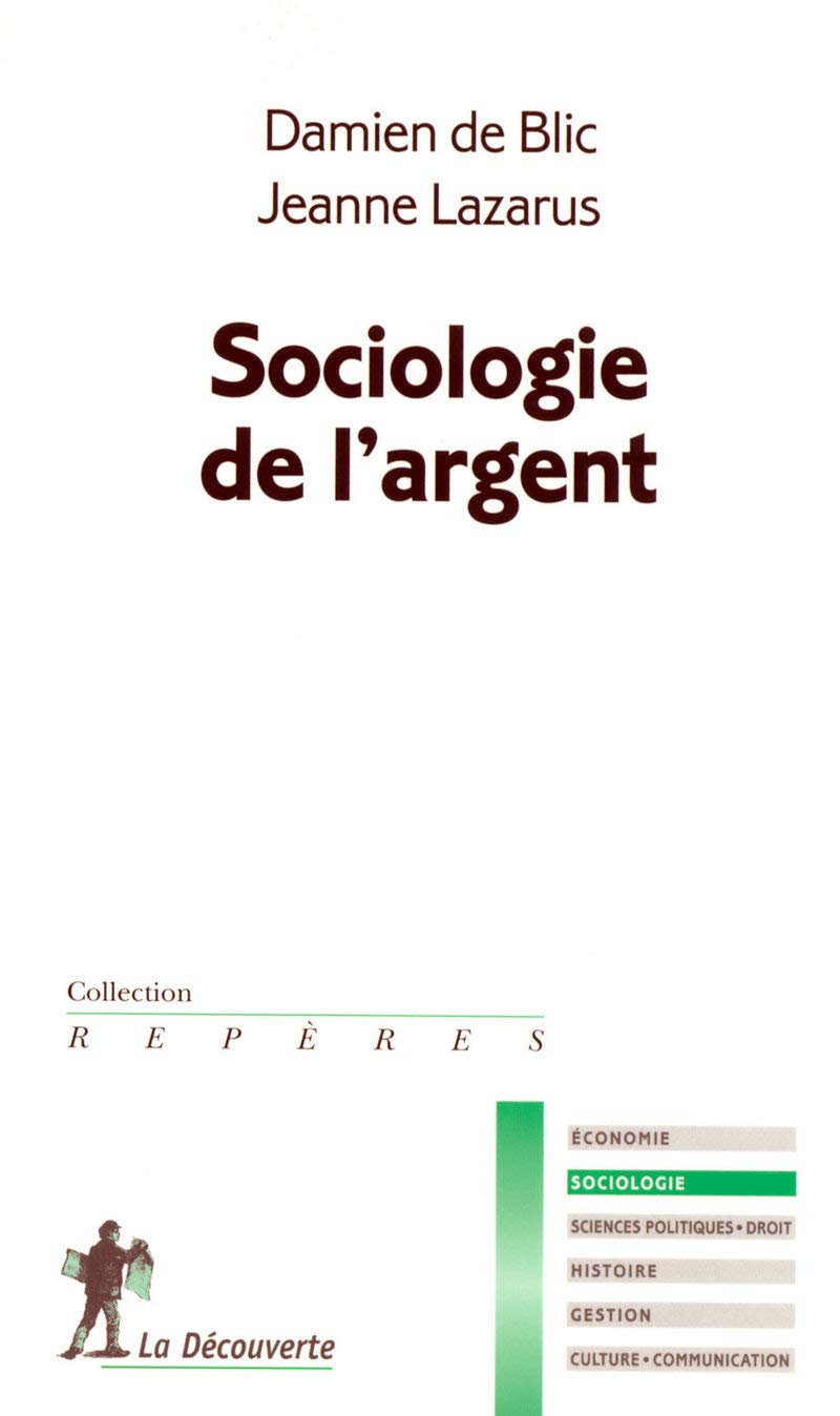 Sociologie de l'argent book