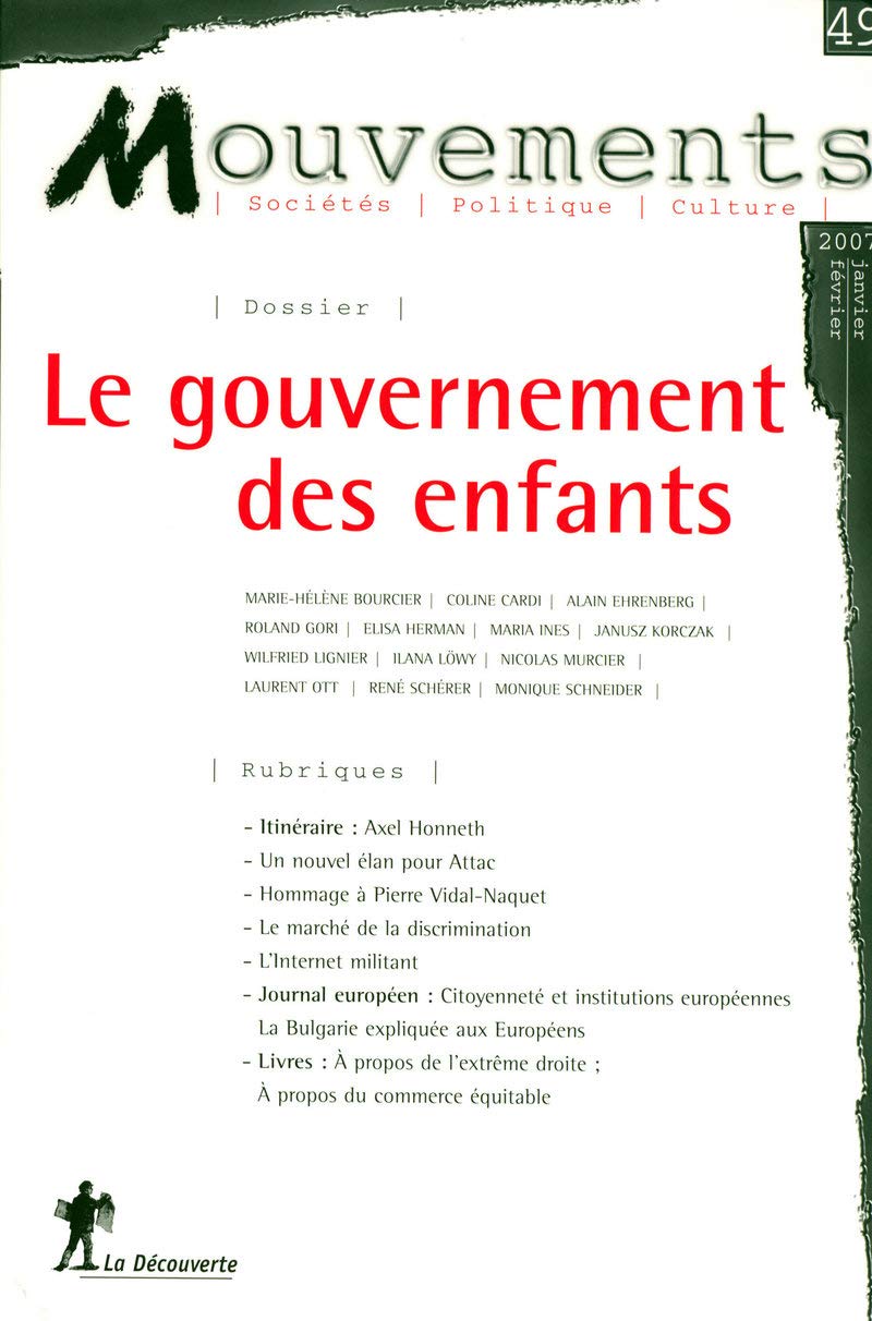Le gouvernement des enfants book