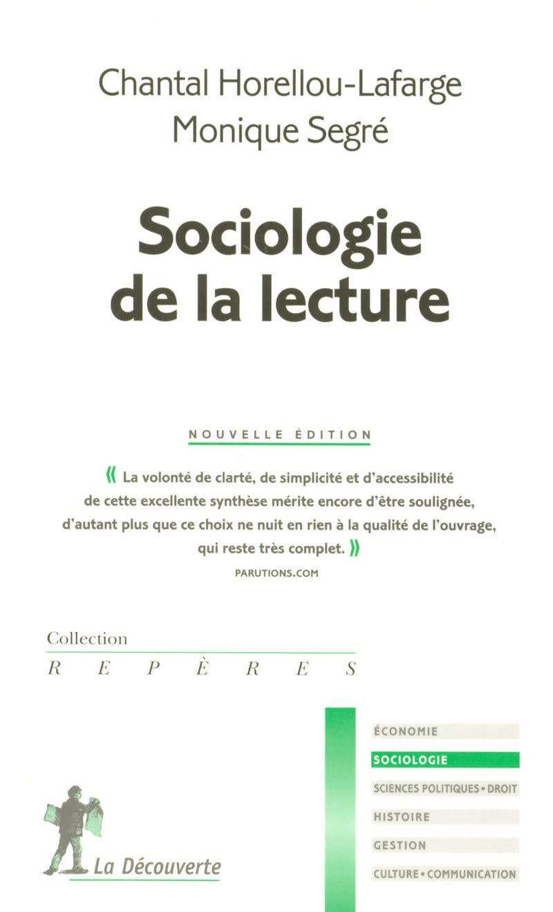 Sociologie de la lecture book