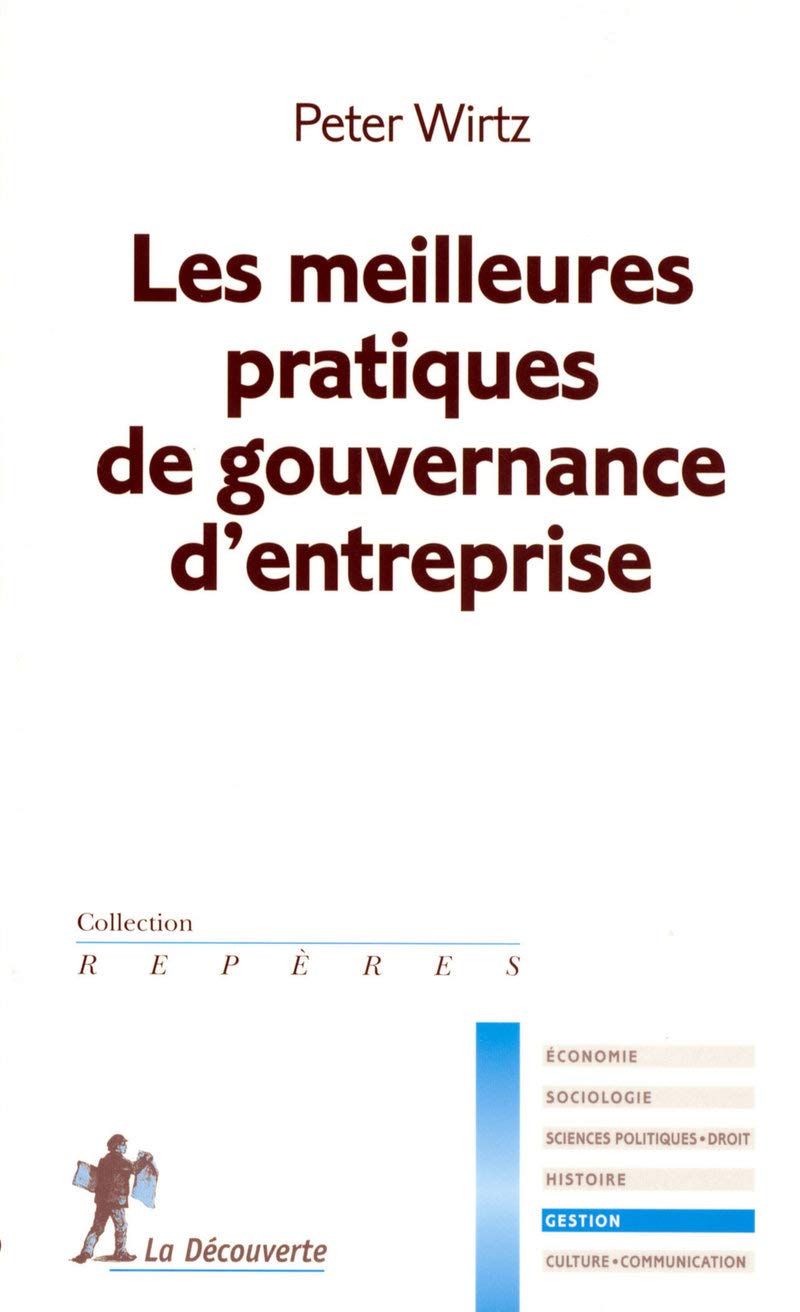 Les meilleures pratiques de gouvernance d'entreprise book