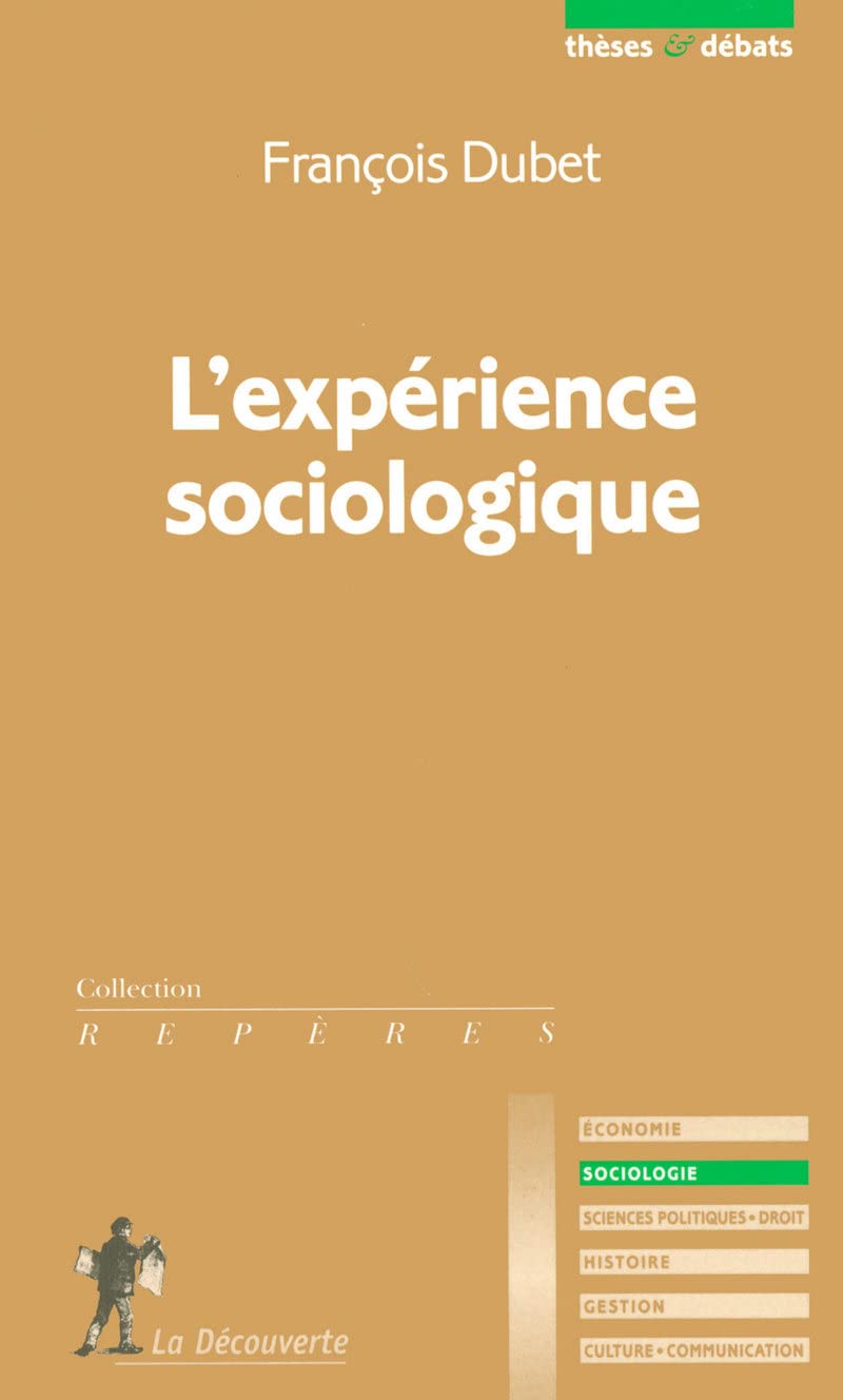 L'expérience sociologique book
