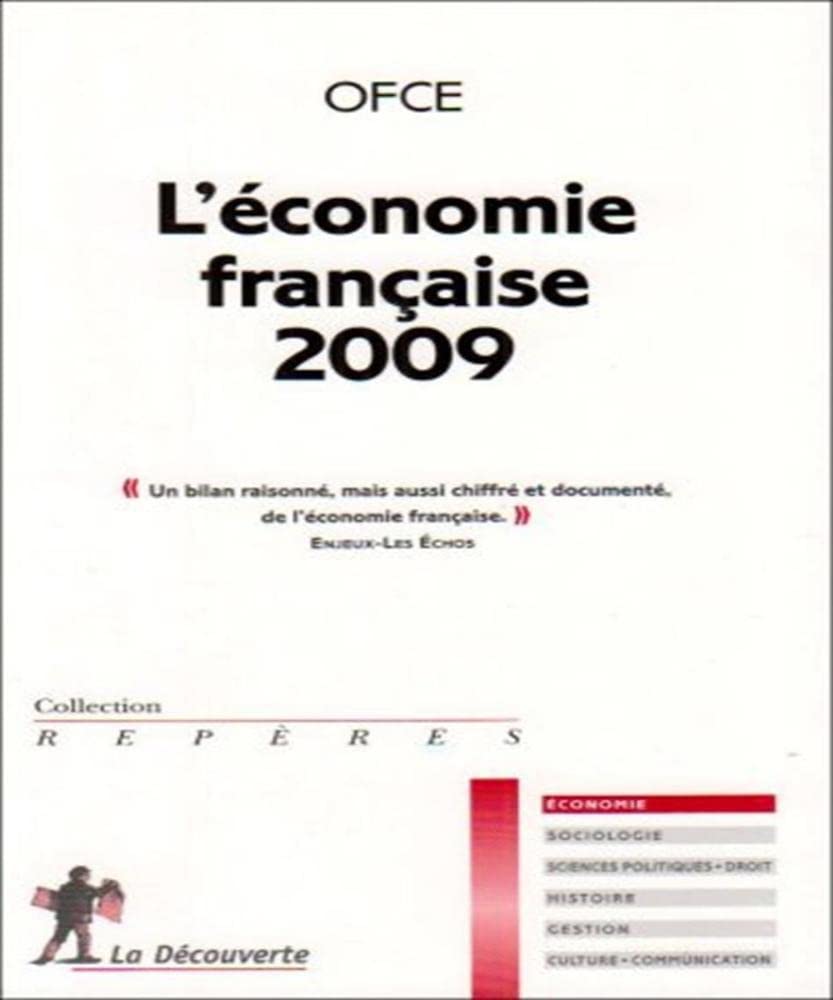 L'économie française 2009 book
