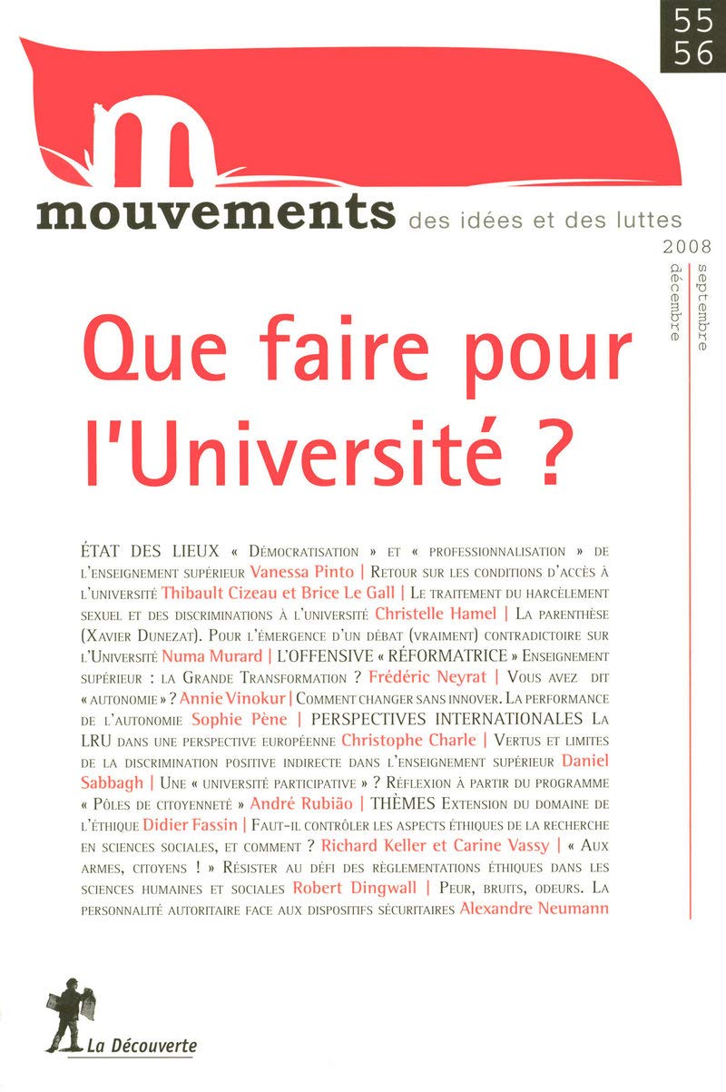 Que faire pour l'Université ? book
