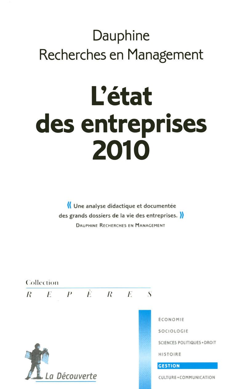 L'état des entreprises 2010 book
