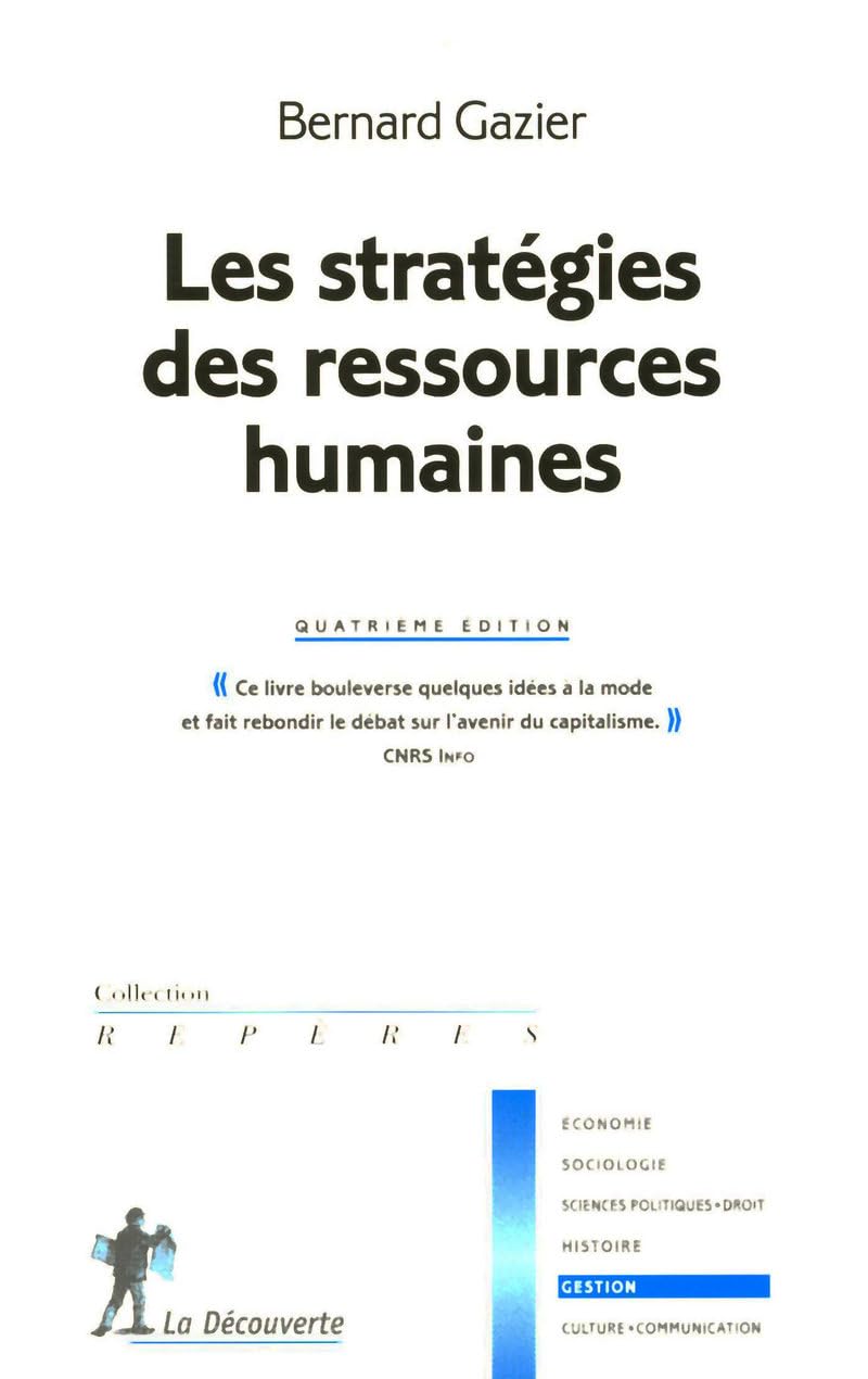 Les stratégies des ressources humaines Books