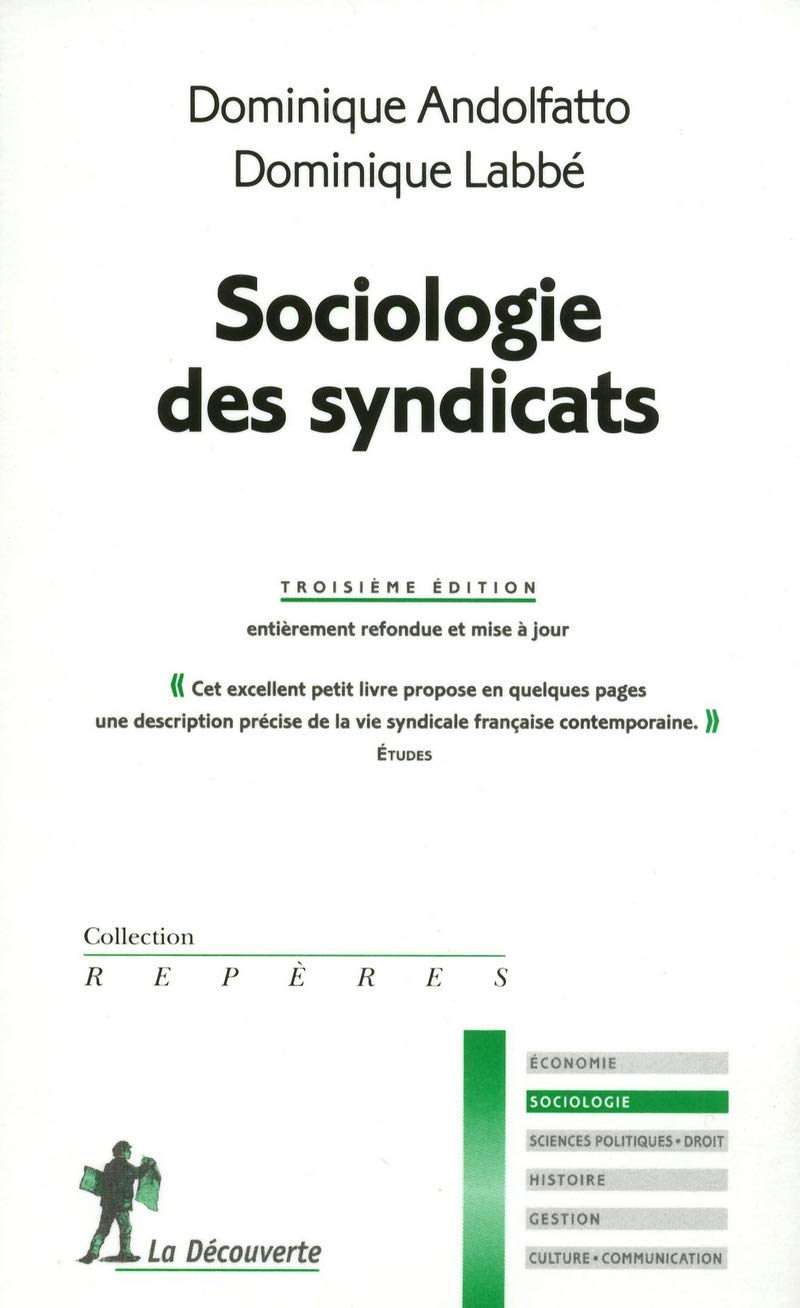 Sociologie des syndicats Social Sciences