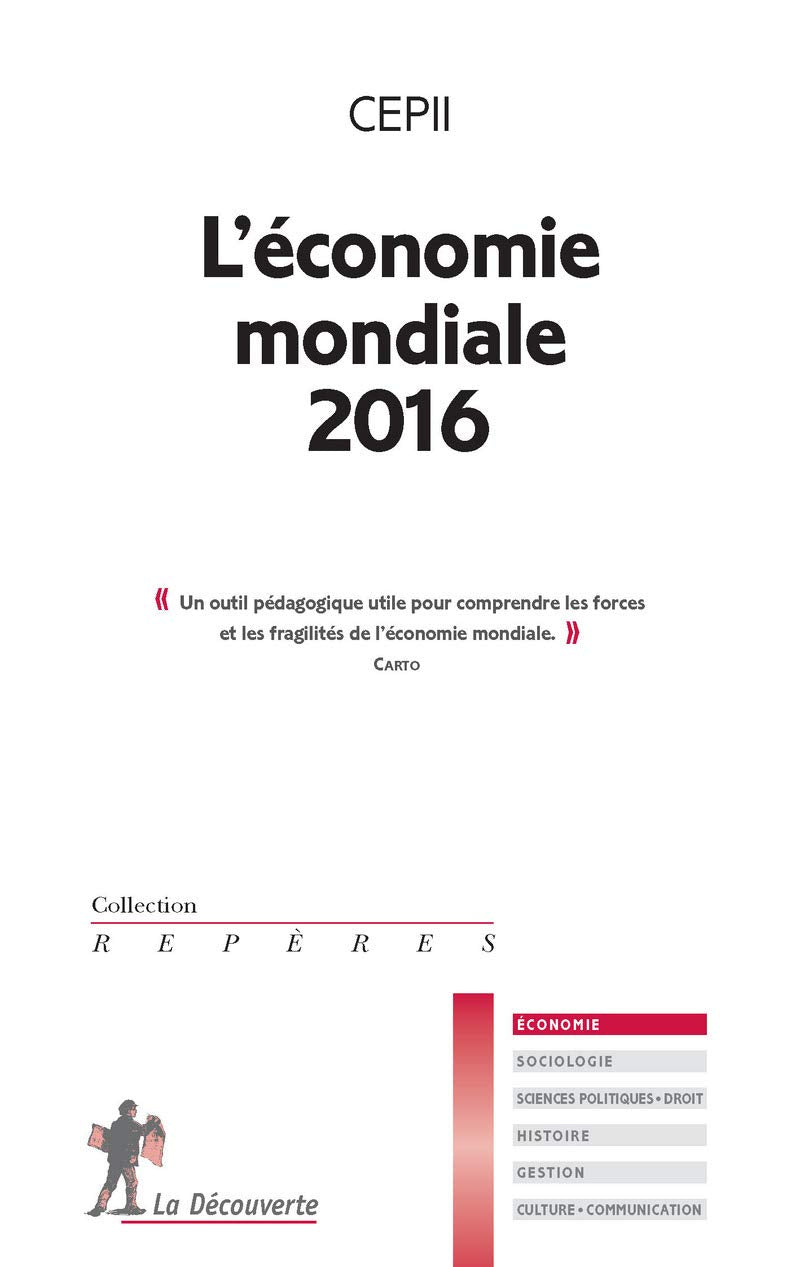 L'économie mondiale 2016 book