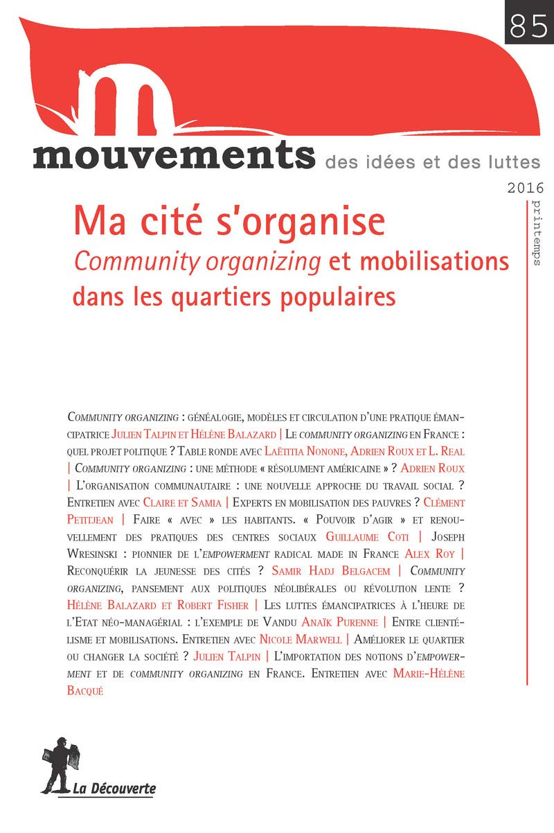 Revue Mouvements numéro 85 Ma cité s'organise - Community organizing et mobilisations dans les quart Books