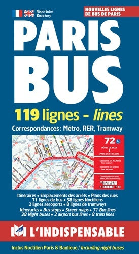 Paris bus : 119 lignes. Paris bus : 119 lines book