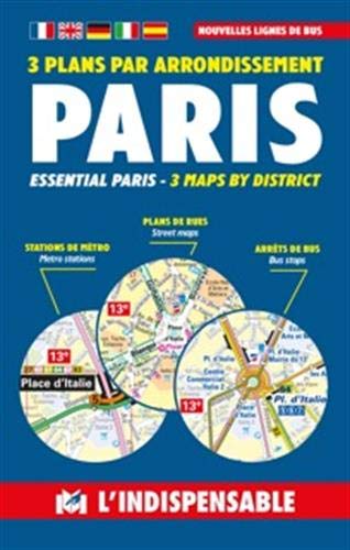 Paris transport 3 plans par arrondissement: Nouvelles lignes de bus Leisure, Home & Garden