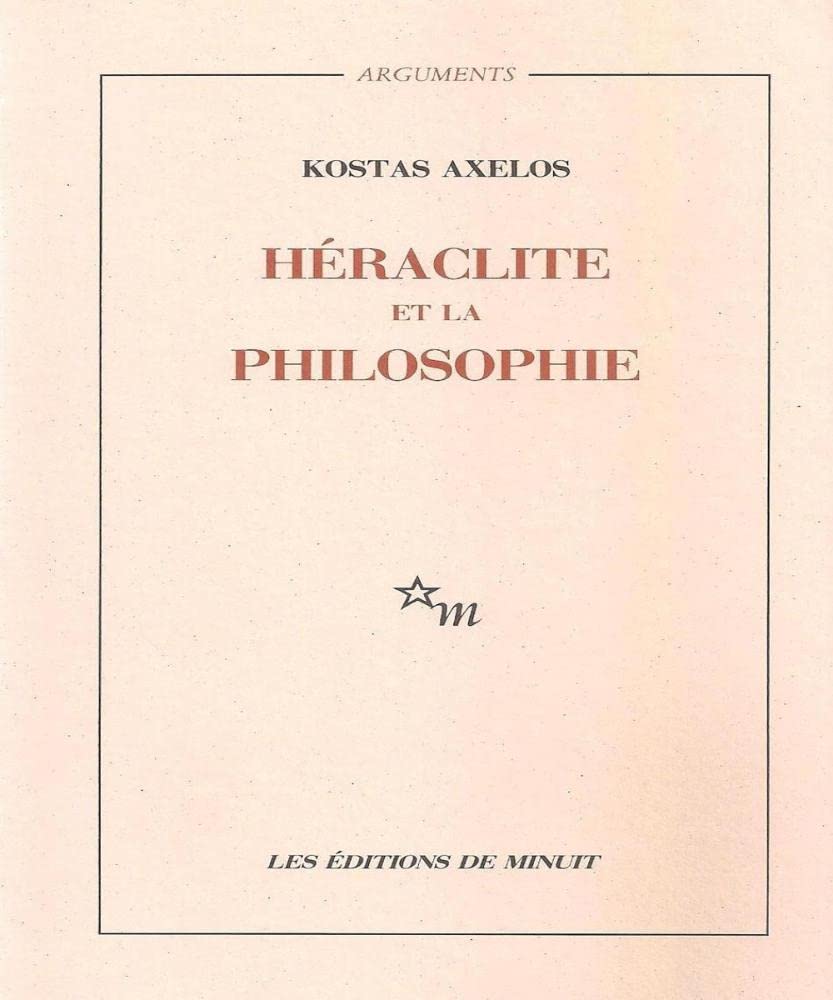 Héraclite et la philosophie book