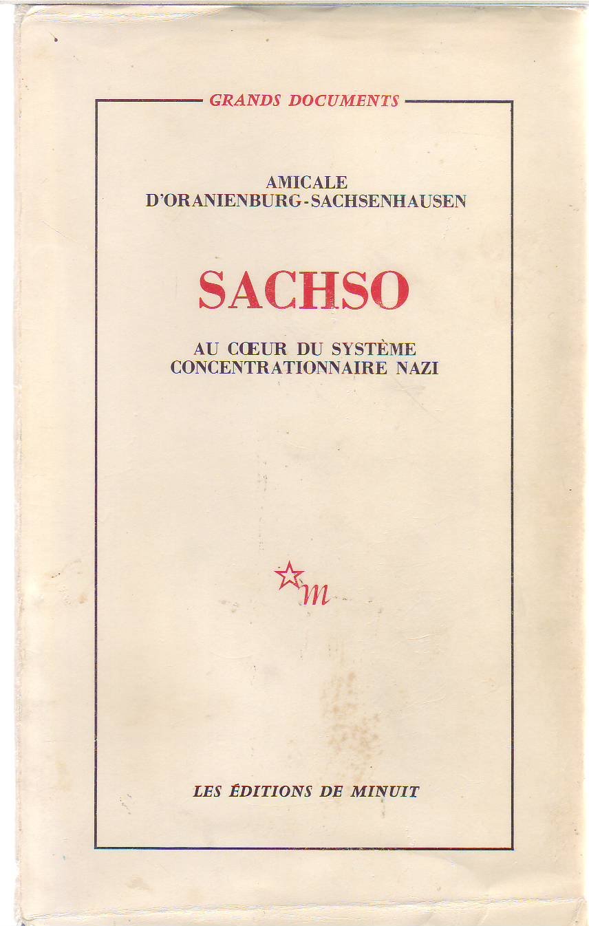 Sachso. Au coeur du système concentrationnaire nazi. Books