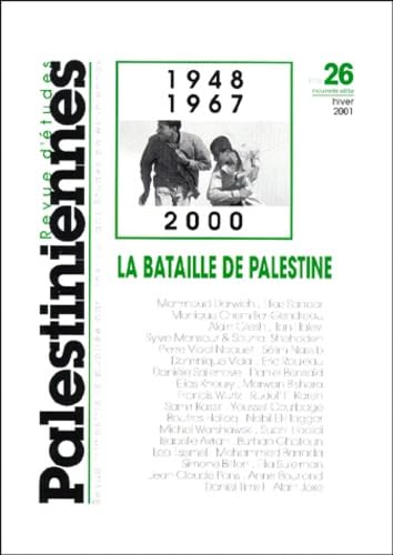 Revue d'études palestiniennes, numéro 26-78 book