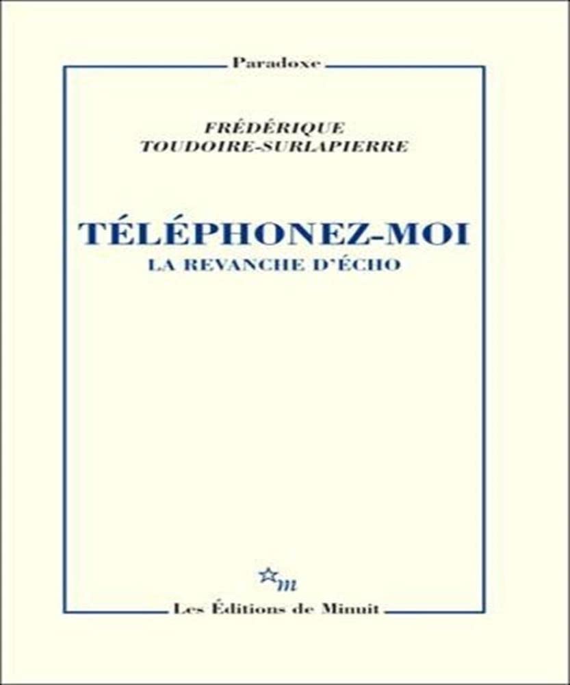 Téléphonez-moi: LA REVANCHE D ECHO book