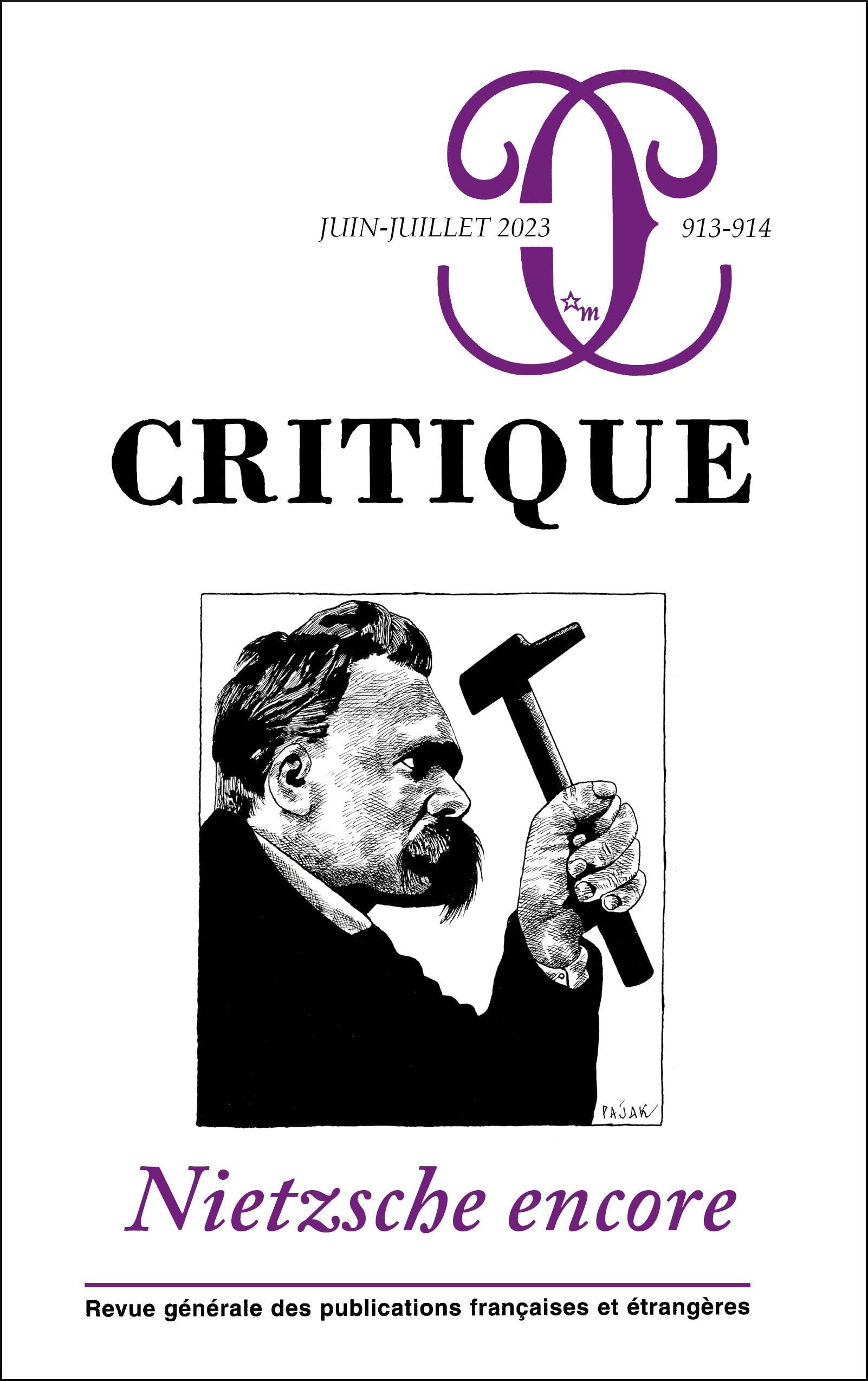 Critique 913-914 : Nietzsche encore book